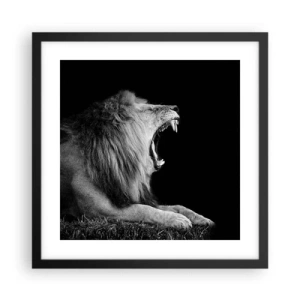 Poszter fehér keretben - Kétség nélkül - 40x40 cm