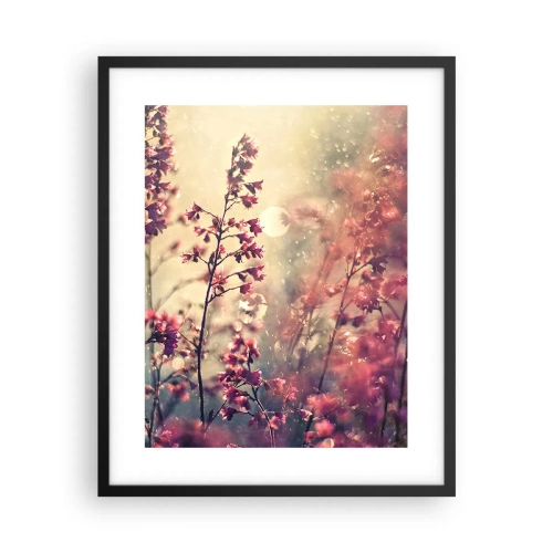 Poszter fehér keretben - Titkos kert - 40x50 cm