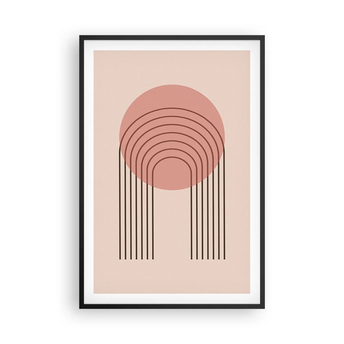 Poszter fehér keretben - Ellenállhatatlan vonzalom - 61x91 cm