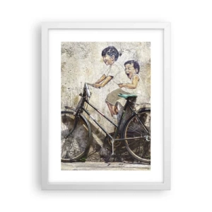 Poszter fekete keretben - Igaz, vagy hamis? - 30x40 cm