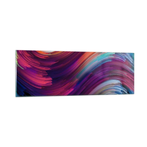 Üveg kép - Egy új világ kezdete - 90x30 cm