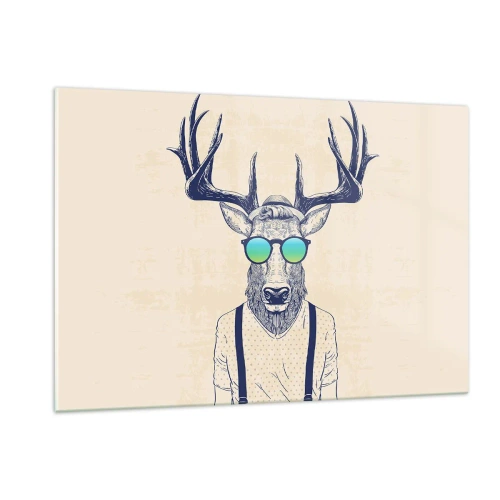 Üveg kép - Kire számítottál? - 120x80 cm