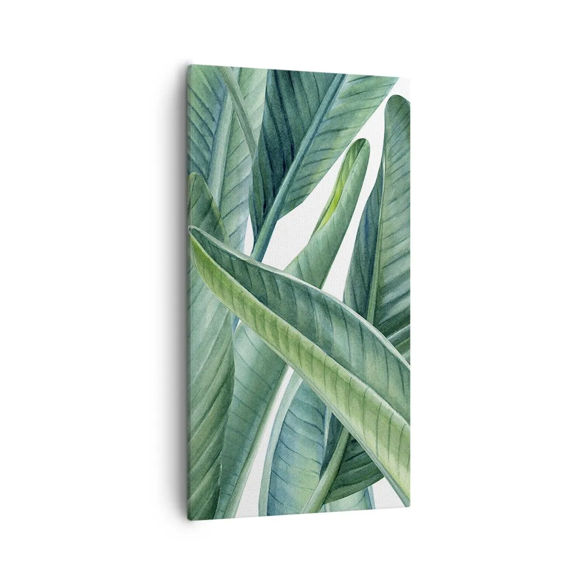 Vászonkép - Zöld önmagában - 55x100 cm