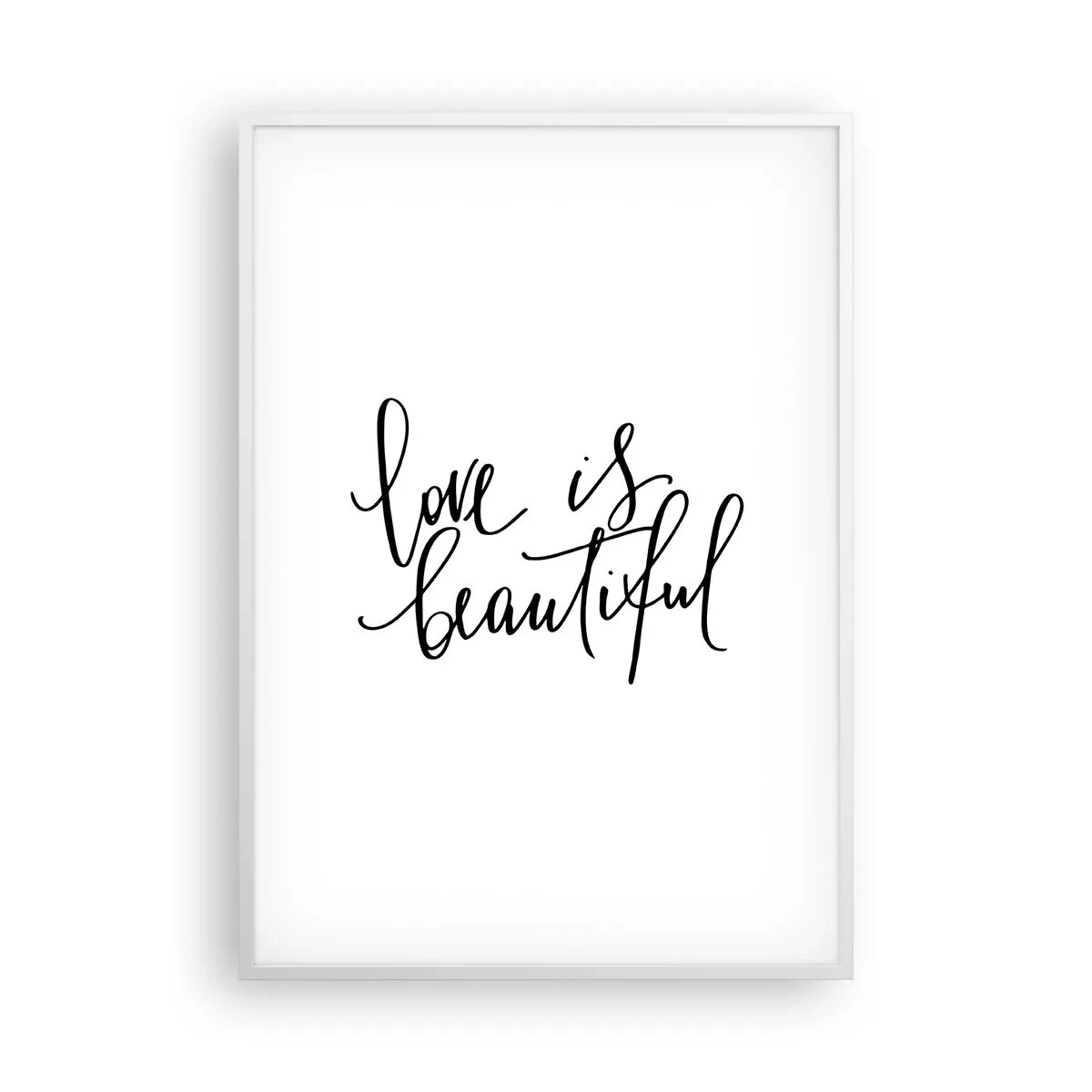 Poszter fekete keretben - Olvass és ismételj - 70x100 cm