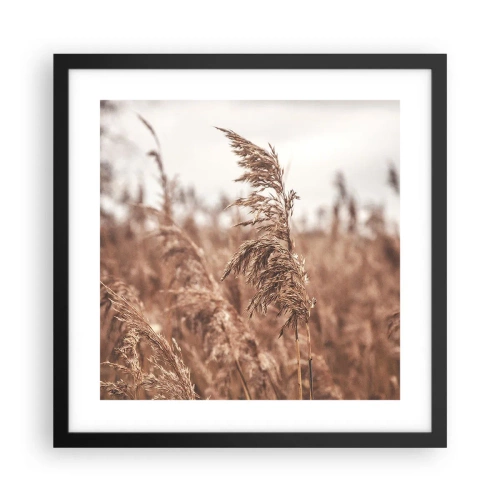 Poszter fehér keretben - Ősz van már a mezőkön - 40x40 cm