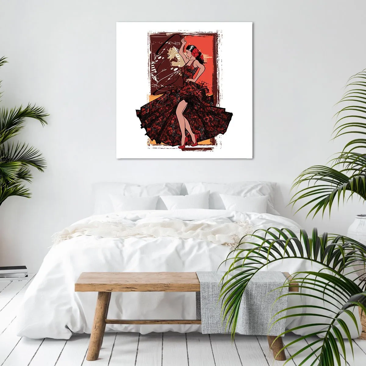 Vászonkép - A szív ritmusában - 70x70 cm