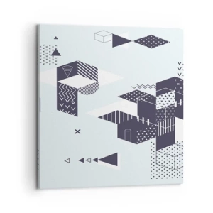 Vászonkép - Lélekben a matematika - 50x50 cm