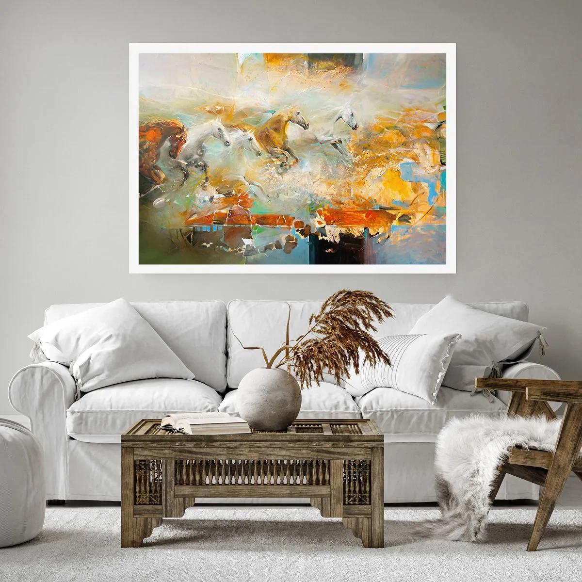 Poszter - Vágta a fényen át - 100x70 cm