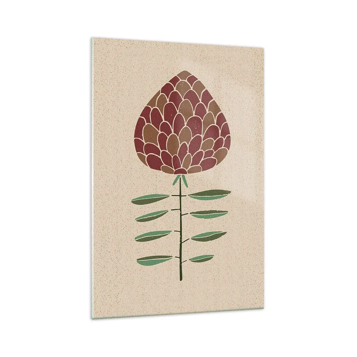 Üveg kép - Mint egy nagykutya - 70x100 cm