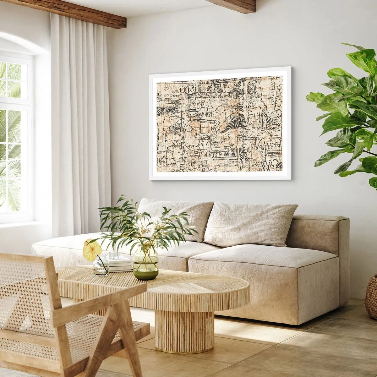 Poszter fekete keretben - Dekódolásra vár - 70x50 cm