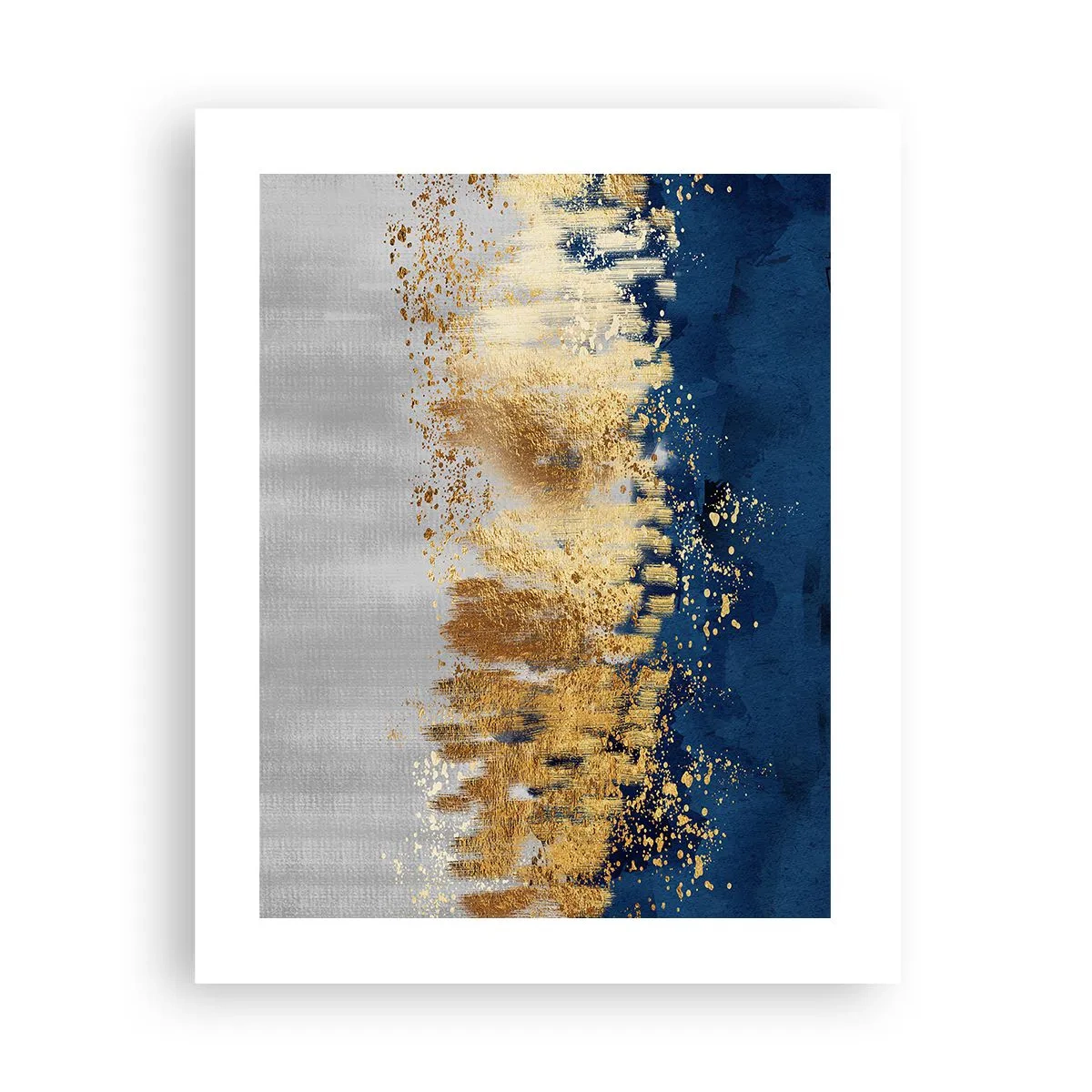 Poszter - Modern kompozíció csillogással - 40x50 cm