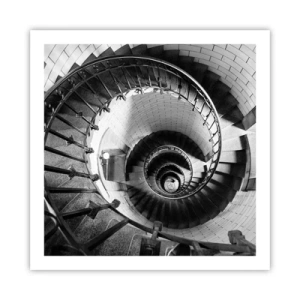 Poszter - Feljebb es feljebb - 60x60 cm