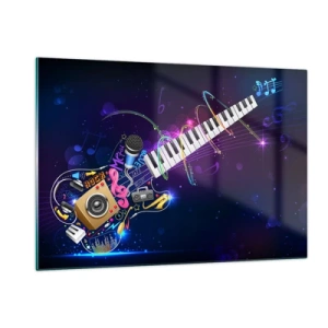 Üveg kép - És minden rendben van - 120x80 cm