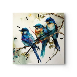 Falióra, Óra - Megsértődött? - 30x30 cm