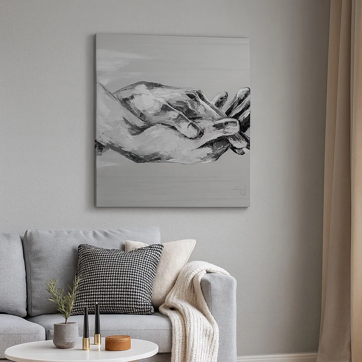 Vászonkép - Kezdet… - 30x30 cm