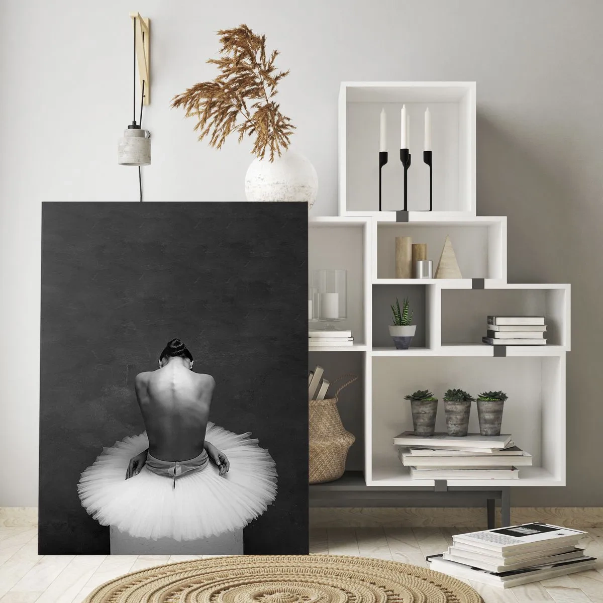 Üveg kép - Épp virágzik - 50x70 cm