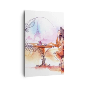 Vászonkép - Párizsi sikk - 80x120 cm