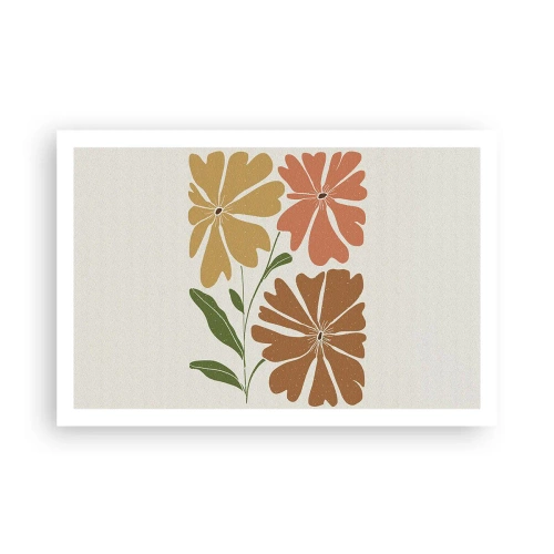 Poszter - Természet és geometria - 91x61 cm