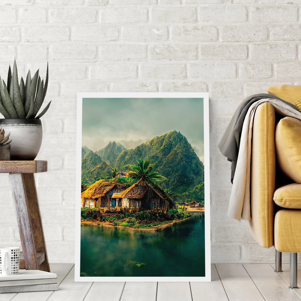 Poszter - Trópusi paradicsom - 50x70 cm