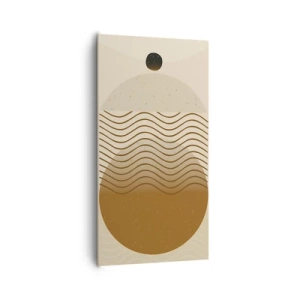 Vászonkép - A geometriai formák eredetéről - 65x120 cm