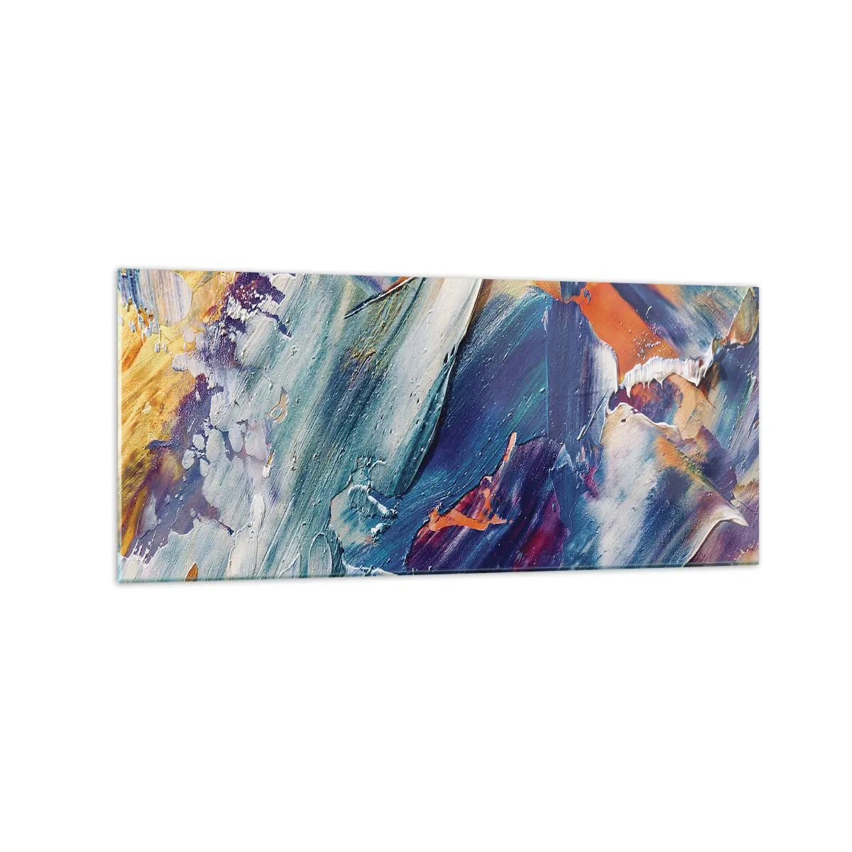 Üveg kép - Színkavalkád - 120x50 cm