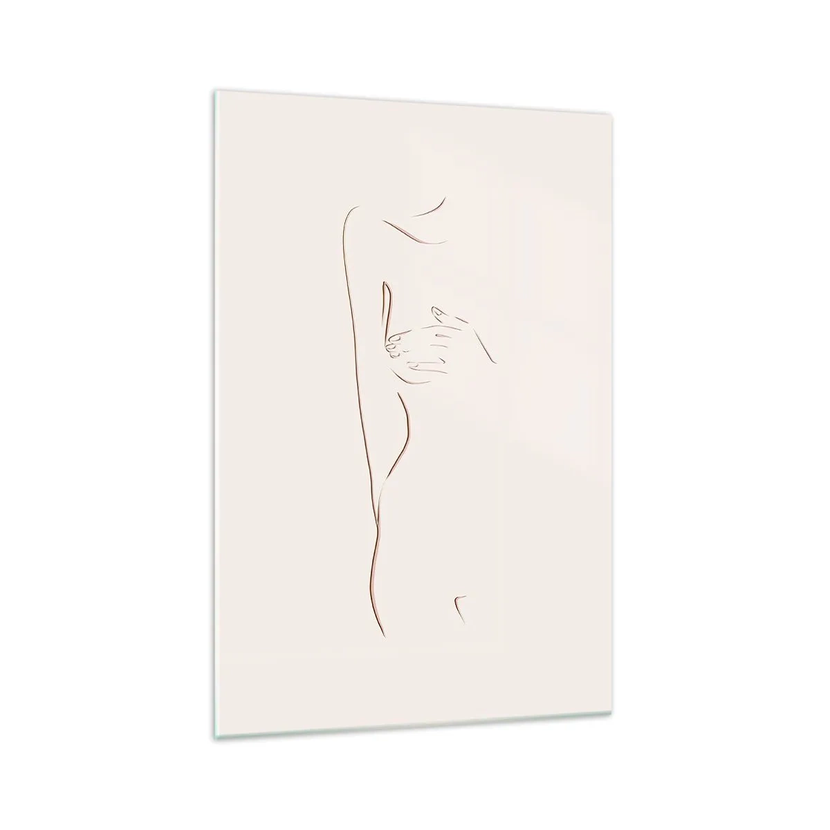 Üveg kép - A vágy alakja - 70x100 cm