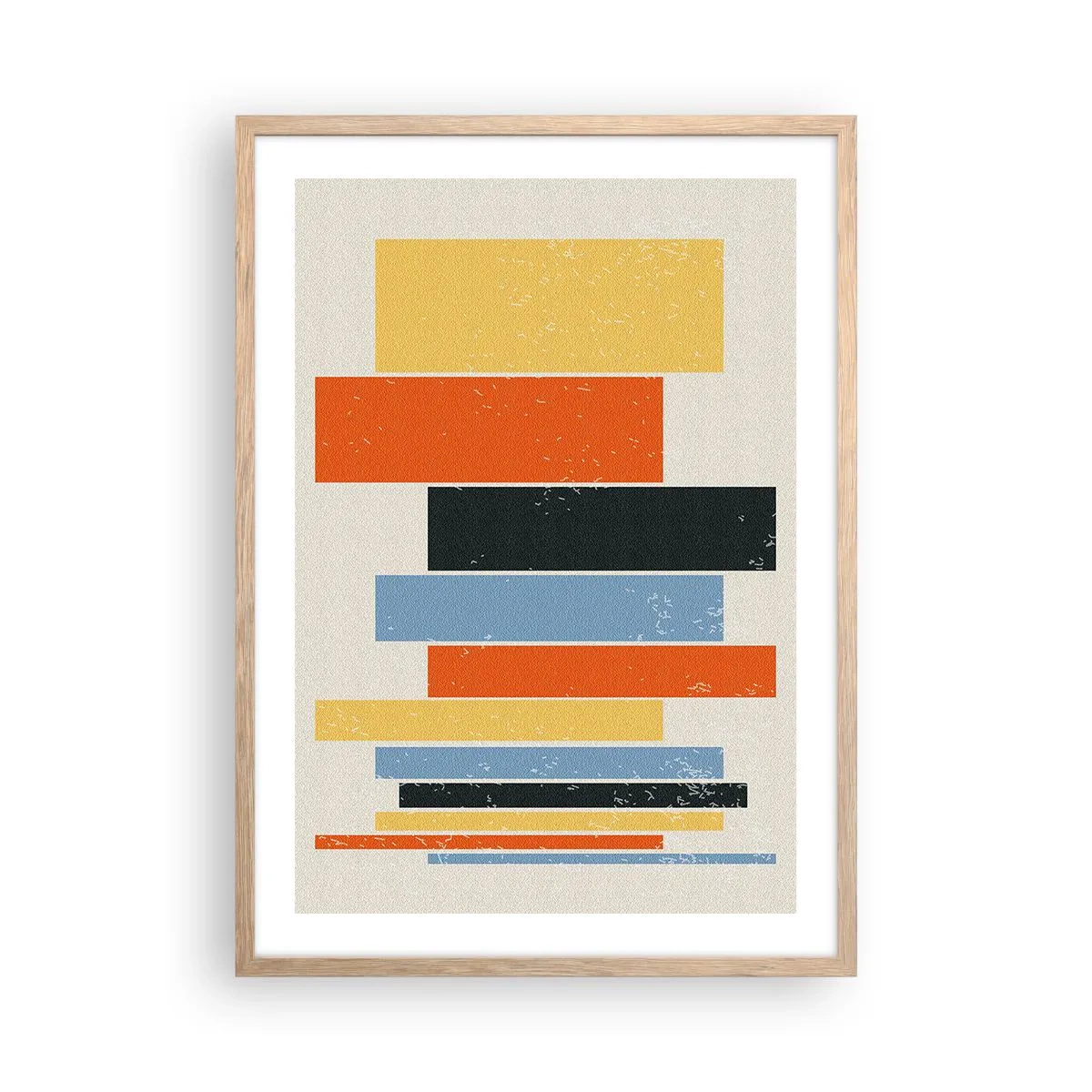 Poszter világos tölgy keretben - Zenei felvétel - 50x70 cm