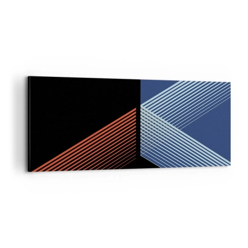 Vászonkép - Egyszerű történet - 100x40 cm