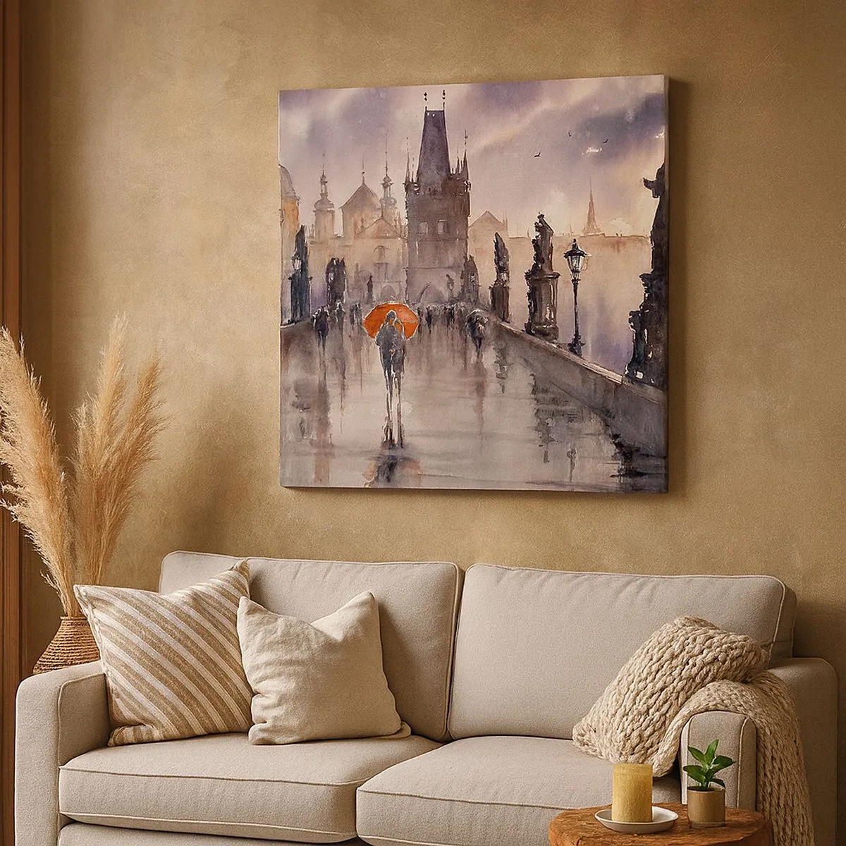 Vászonkép - Az emberek nem változnak - 30x30 cm