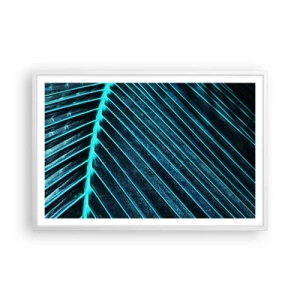 Poszter fekete keretben - A zöld textúrája - 91x61 cm