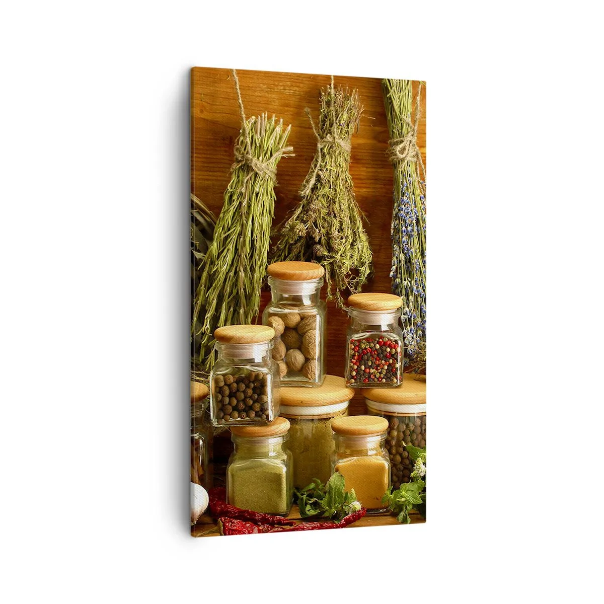 Vászonkép - Konyhai varázslatok - 45x80 cm