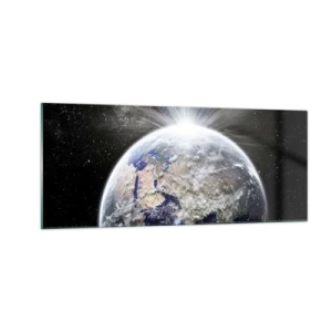 Üveg kép - Teljes pompájában - 100x40 cm