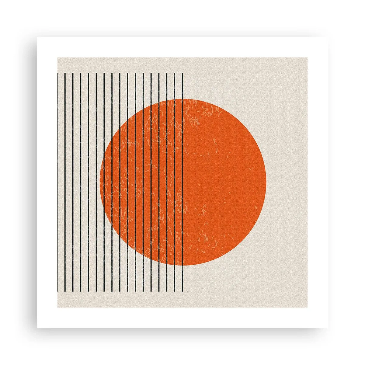 Poszter - Mindig a nap - 50x50 cm