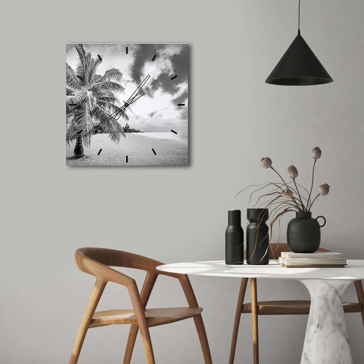 Falióra, Óra - Amikor a magányra vágysz... - 40x40 cm