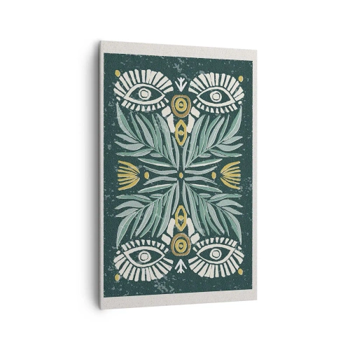 Vászonkép - Mint egy népi kivágás - 80x120 cm