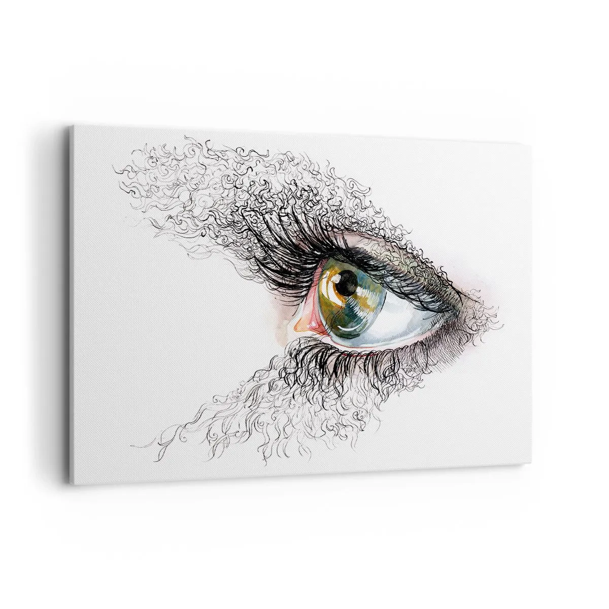 Vászonkép - Nézz egyenesen a lélekbe - 100x70 cm