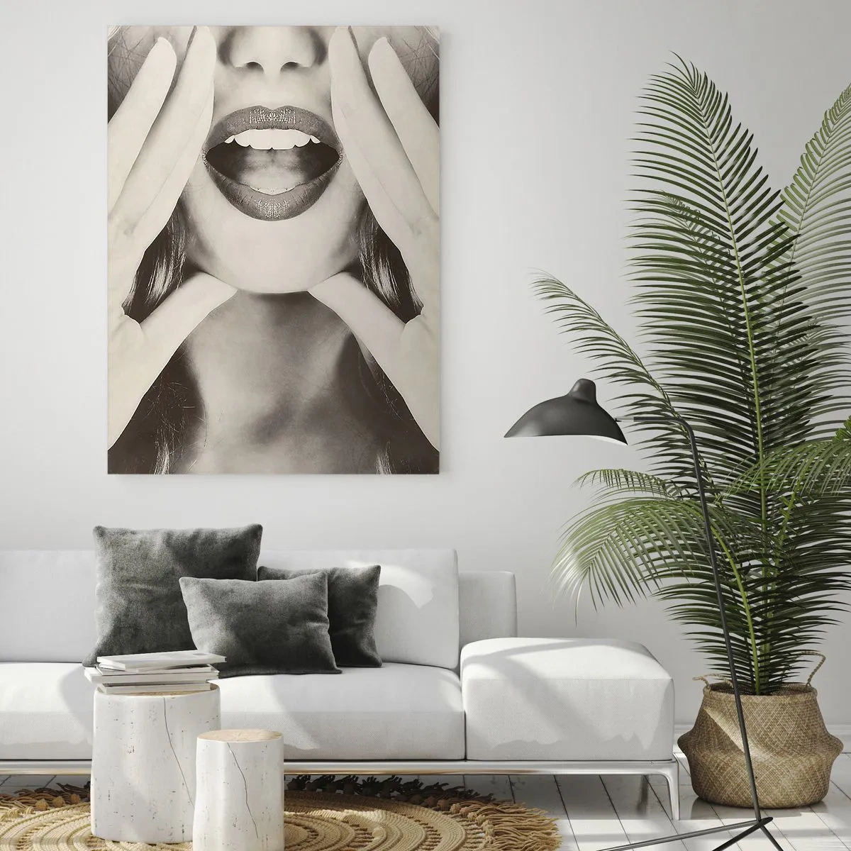 Üveg kép - Jövök már! - 70x100 cm