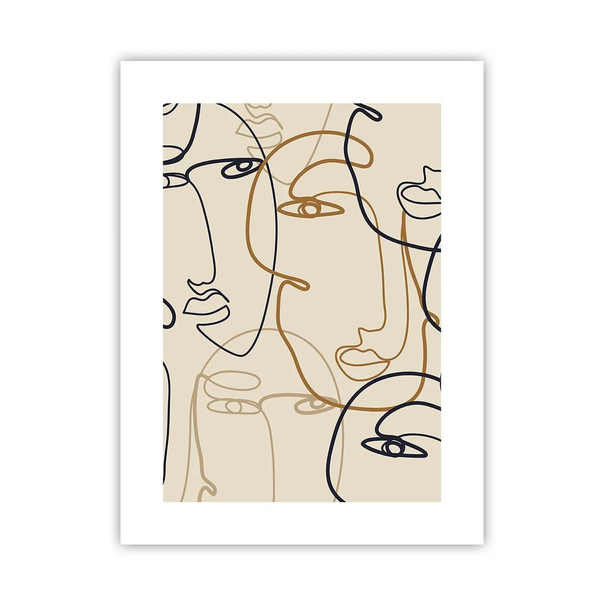 Poszter - Többszörös portré  - 30x40 cm