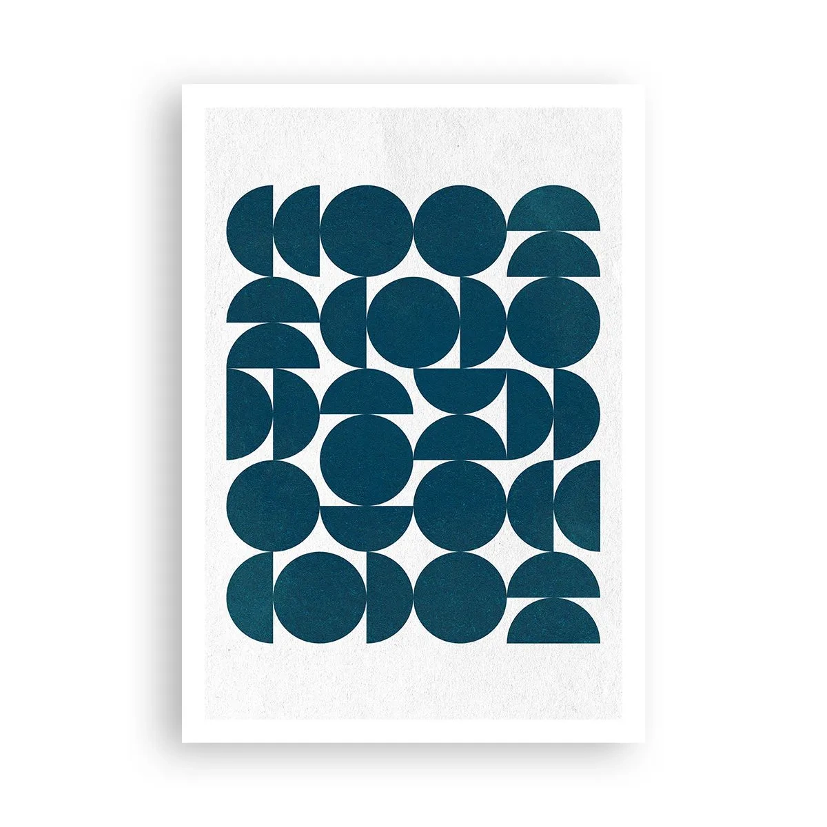 Poszter - Körök és félkörök - 70x100 cm