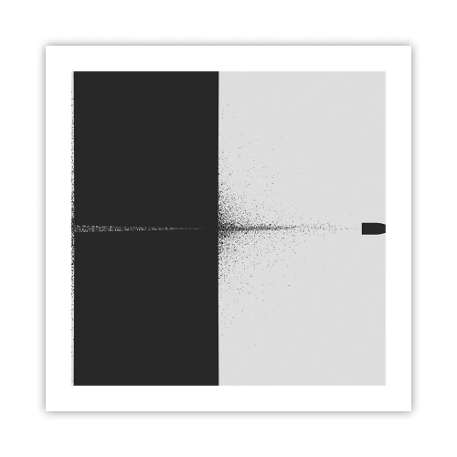 Poszter - Egyenesen a cél felé - 50x50 cm