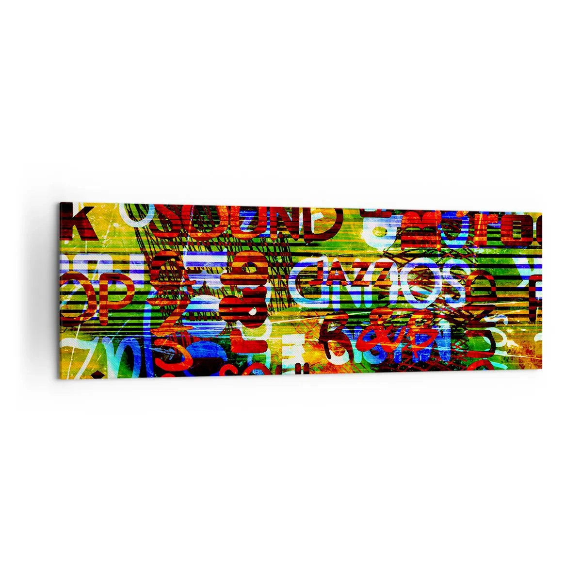 Vászonkép - A hang mindegyik színe - 160x50 cm