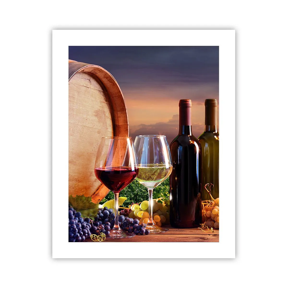 Poszter - Az életnek itt íze van - 40x50 cm