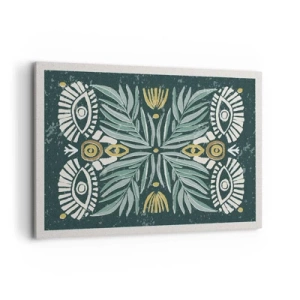 Vászonkép - Mint egy népi kivágás - 100x70 cm