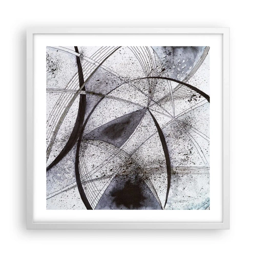 Poszter fekete keretben - Futurisztikus fantázia - 50x50 cm