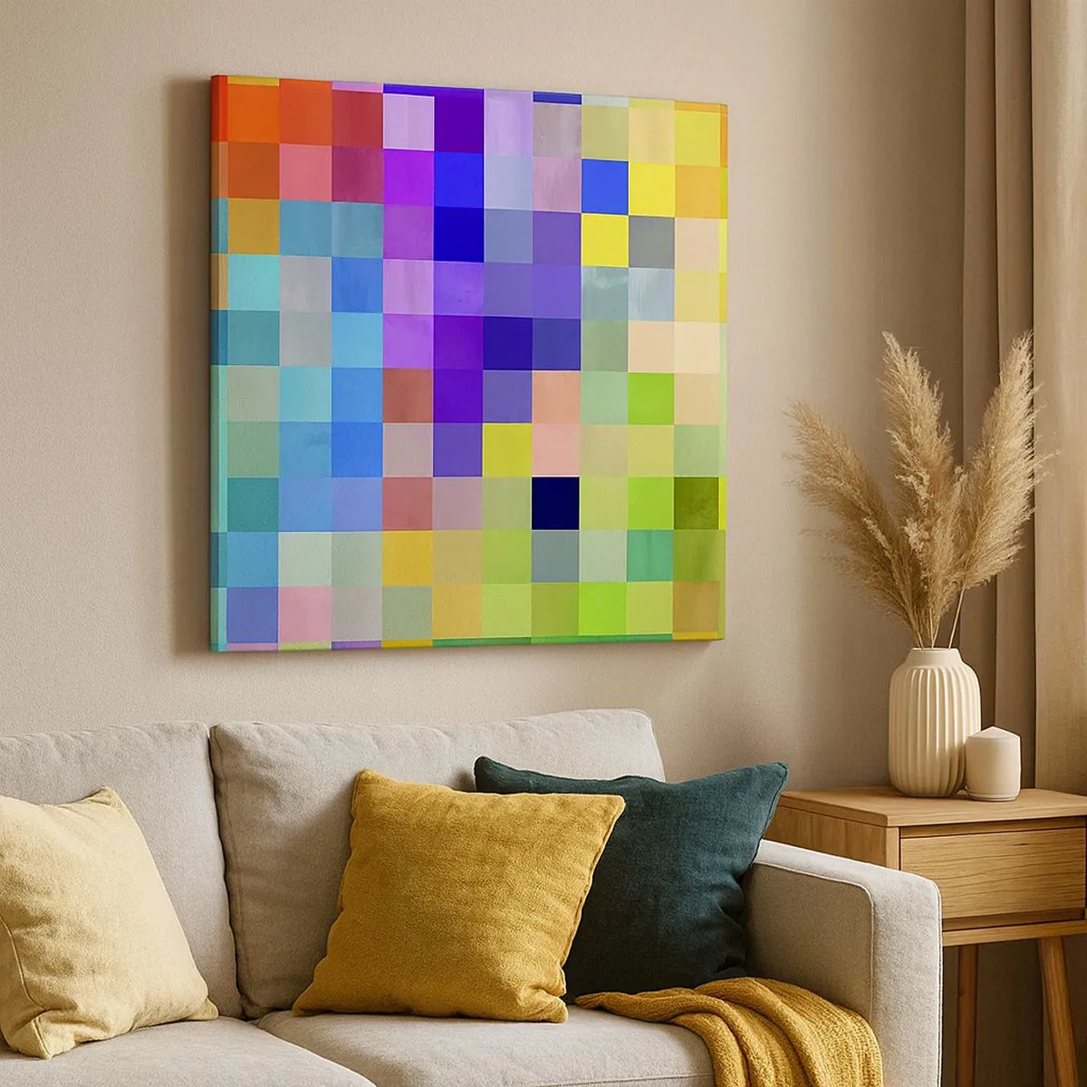 Vászonkép - Mindenki más, mindenki egyenlő - 30x30 cm