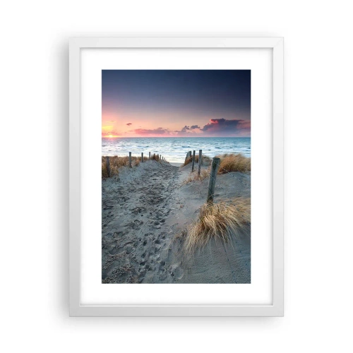 Poszter fekete keretben - Kiöntöttél egy sugárzó szivárványos fényt... - 30x40 cm