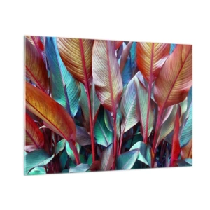 Üveg kép - Egy színes sűrű - 100x70 cm