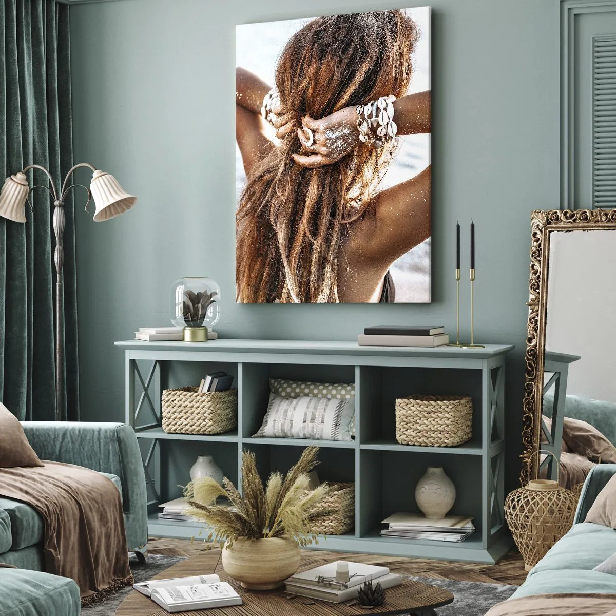 Vászonkép - A víz és a nap testvére - 45x80 cm