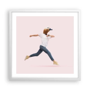 Poszter fekete keretben - Egy csipetnyi abszurditás - 50x50 cm