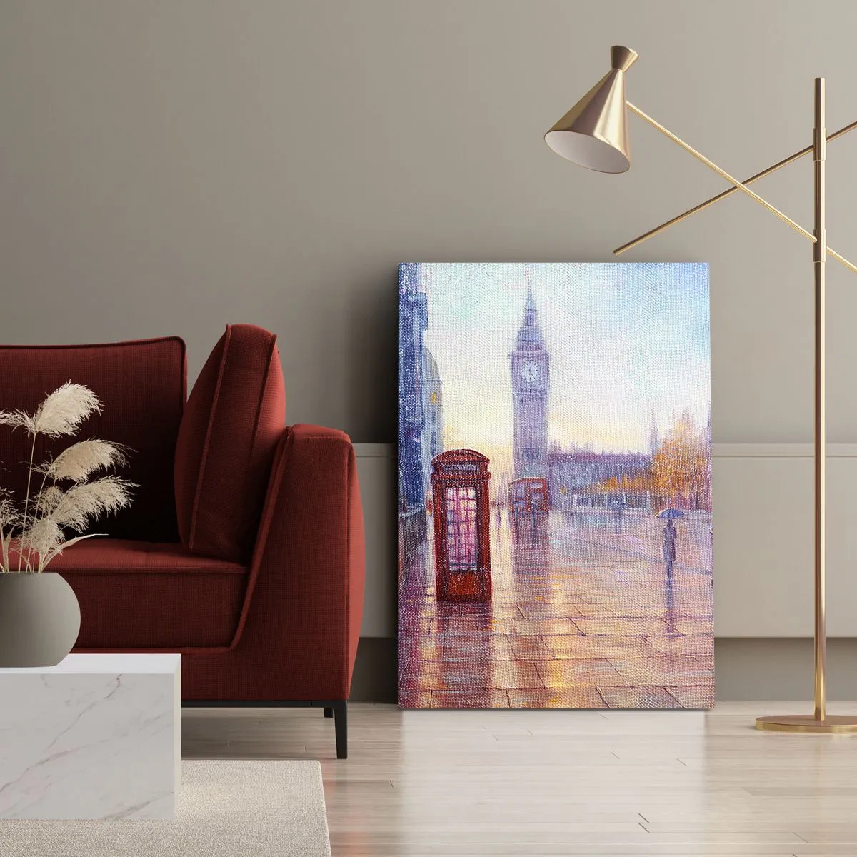 Vászonkép - Őszi nap Londonban - 50x70 cm